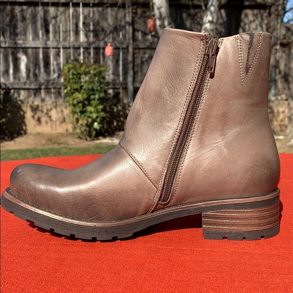 Jafa 482 Ankle Boots Burlap Size 38 NWOB - Picture 2 of 10